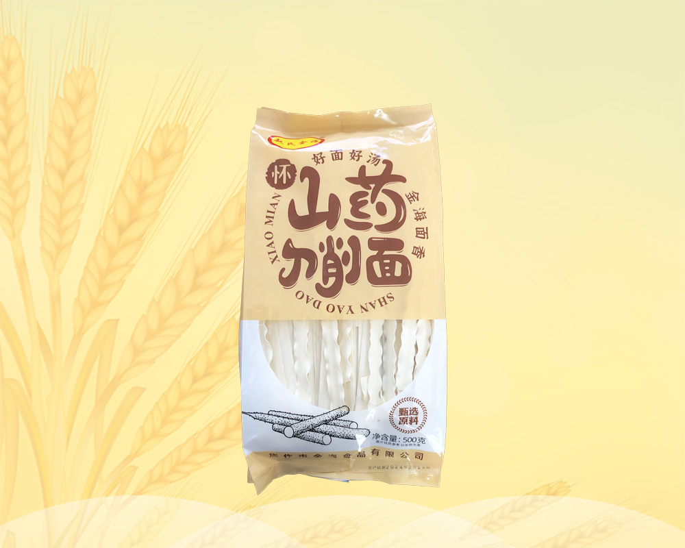  山药刀削面500g